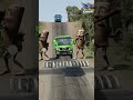  🚛💥 Trak vs Speedbumps: Bagsak! #shorts #BeamNG