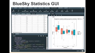 Introduction to BlueSky Statistics GUI for R, Version 10