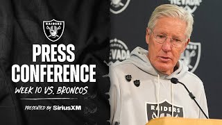 Pete Carroll and Geno Smith Postgame Presser - 11.6.25 | Week 10