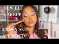 TRYING OUT NEW DRUGSTORE MAKEUP|NEW MAKEUP BY ELF