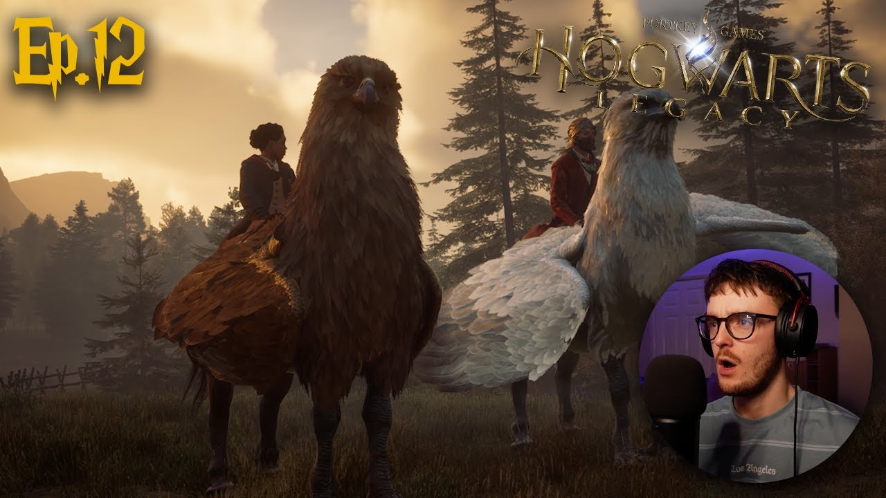 ASMR Hogwarts Legacy #12 | FLYING HIPPOGRIFFS (Whispered Playthrough)