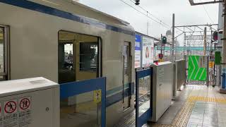 東武野田線アーバンパークライン8000系8170F編成普通船橋駅行き柏駅発車。