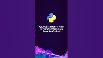 🐍 “Stop Writing Messy Python Code — Do This Instead!”