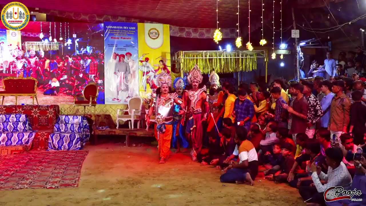 NAVRATI  AND RAMLILA DAY 7TH 2024 SHREE SWAMI NARAYAN TEMPLE KARACHI
