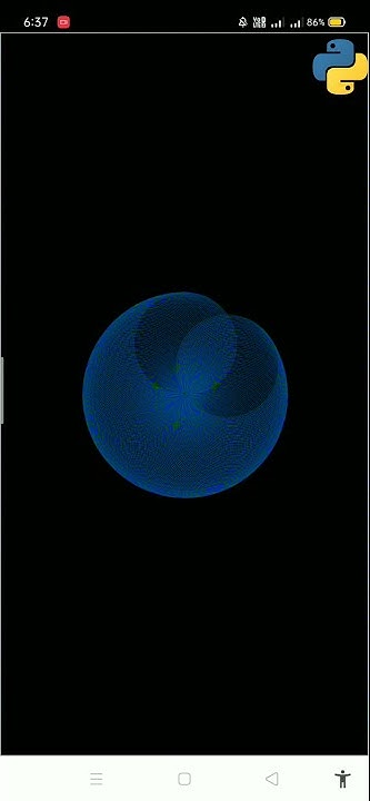 Wonderful Solar System , python programming | pydroid 3 | python code ...