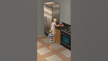 Let’s steal the cheesecake 🍰 #sims #sims2 #thesims #thesims2 #cheesecake #dessert #siblings #family