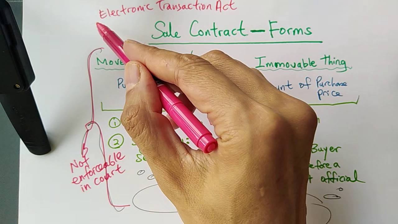 Forms Sale Contract YouTube forms-sale-contract-youtube