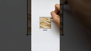 how to draw sand #alcoholmarkers #arttutorial #howtodraw #textures screenshot 5