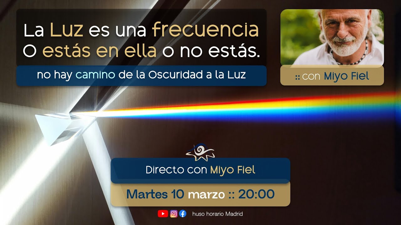 La LUZ es una frecuencia - o ESTÁS EN ELLA o no estás