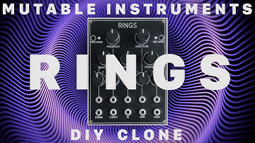 Mutable Instruments Rings DIY Clone -Jam Session