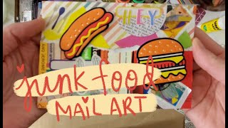 Junk Food Mail Art
