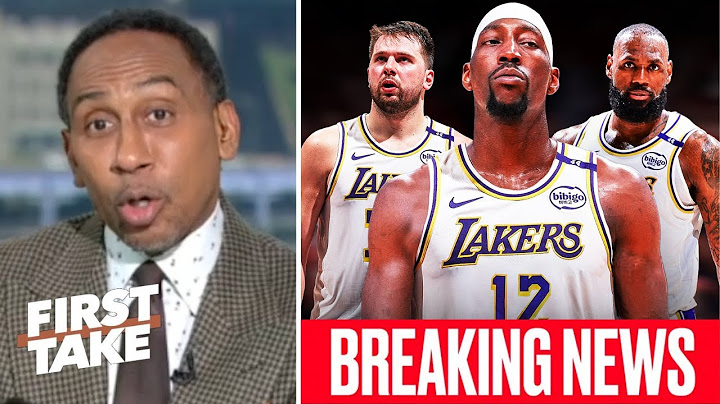 FIRST TAKE | Stephen A. breaks down Lakers blockbuster trade proposal by swapping Reaves for Adebayo