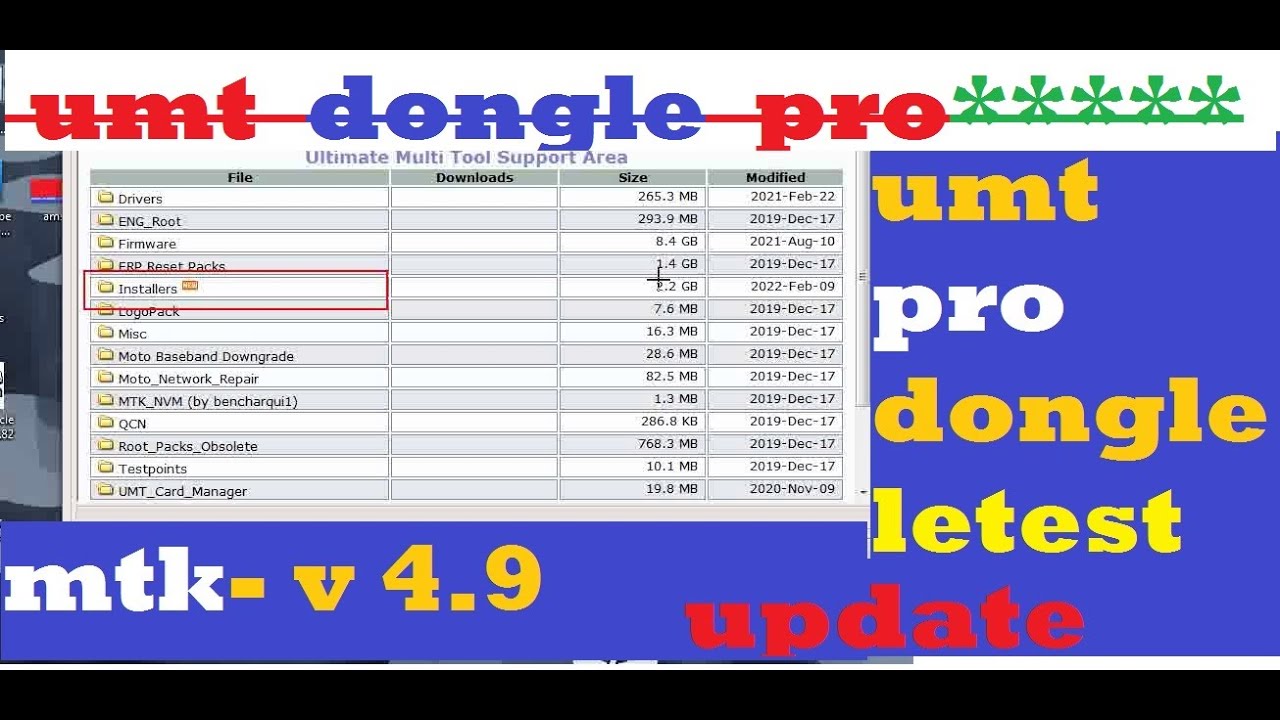 umt dongle letest v4.9