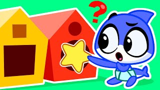 Learn Colors and Shapes ⭐Toddler Learning with Baby Sharks ⭐ Best Educational Cartoons