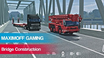 New Update | Bridge Construction | Map 6 | Heavy Machines & Mining Simulator #6