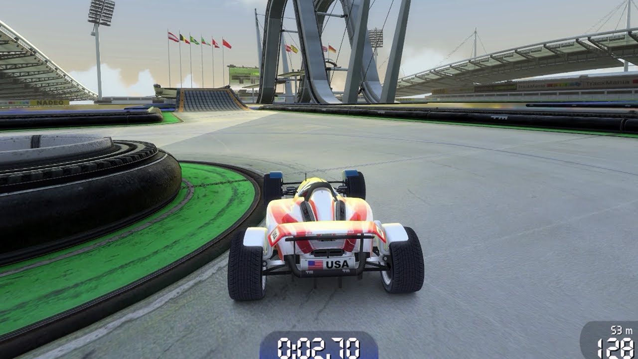 TrackMania Nations Forever (PC) - Gameplay | No Commentary
