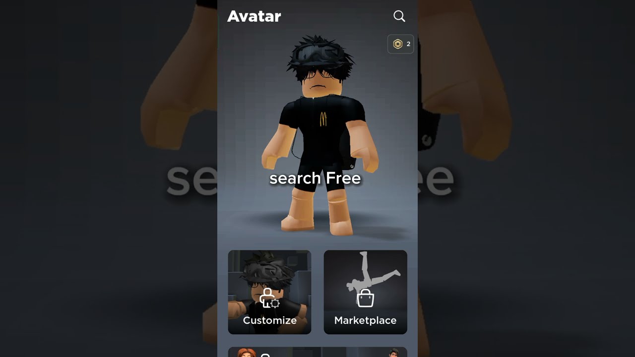 Fake Korblox For Free   Roblox edit