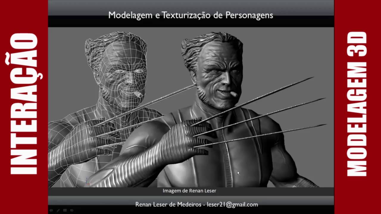 Aula 02 Modelagem 3D Introdução a Modelagem de Personagem - YouTube