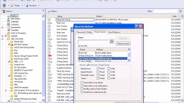 Groupwise - GW Calendar and Proxy Access