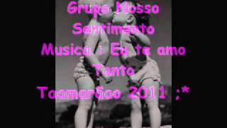 Grupo Nosso Sentimento e Erika - Eu Te amo Tanto