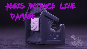 How to Add Battle Damage to an Aegis Defense Line