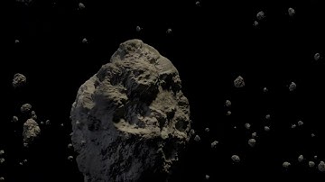 Asteriod Lightwave 3D