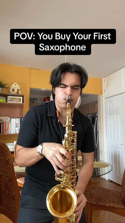 POV: You Buy Your First Saxophone 🎷