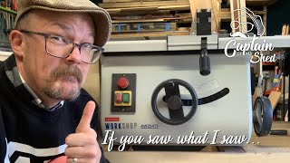 Axminster AW254 table saw deep dive!