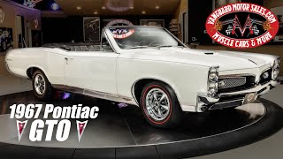 1967 Pontiac Gto Convertible For Sale Vanguard Motor Sales #8493