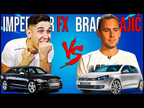 IMPERATOR FX vs BRACO GAJIĆ (Audi A4 vs Golf 6)