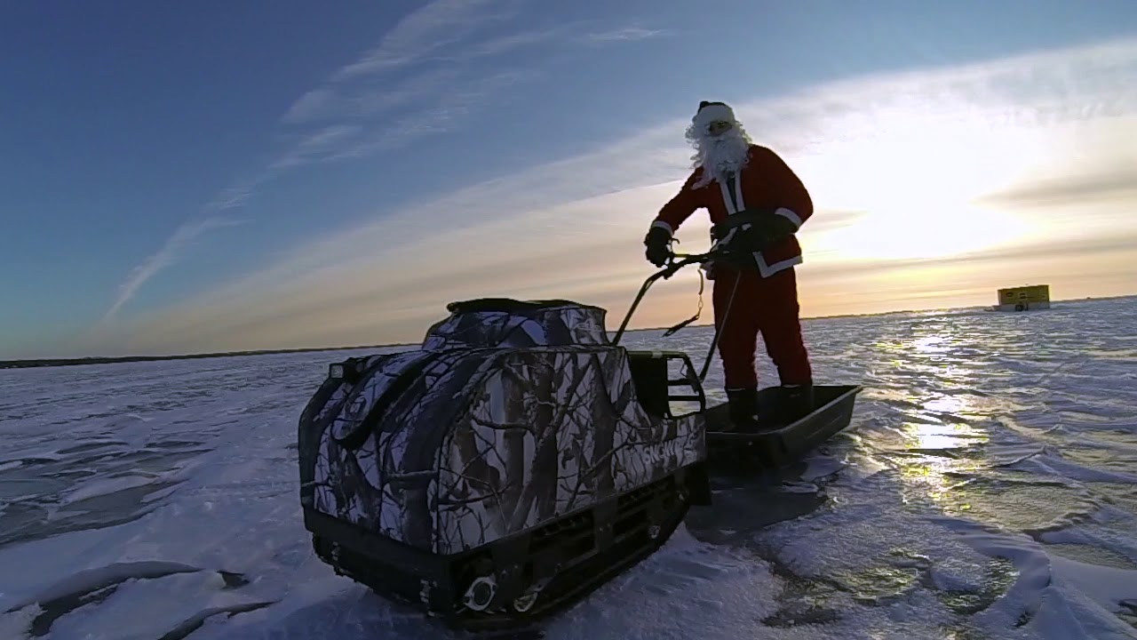 Santa's got a brand new Snowdog 