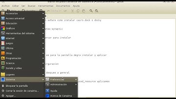 como instalar cairo-dock o docky  en canaima
