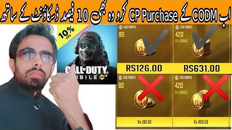 How to Buy CP in Call of Duty Mobile using Codashop || Buy low price CP in codm in 2022