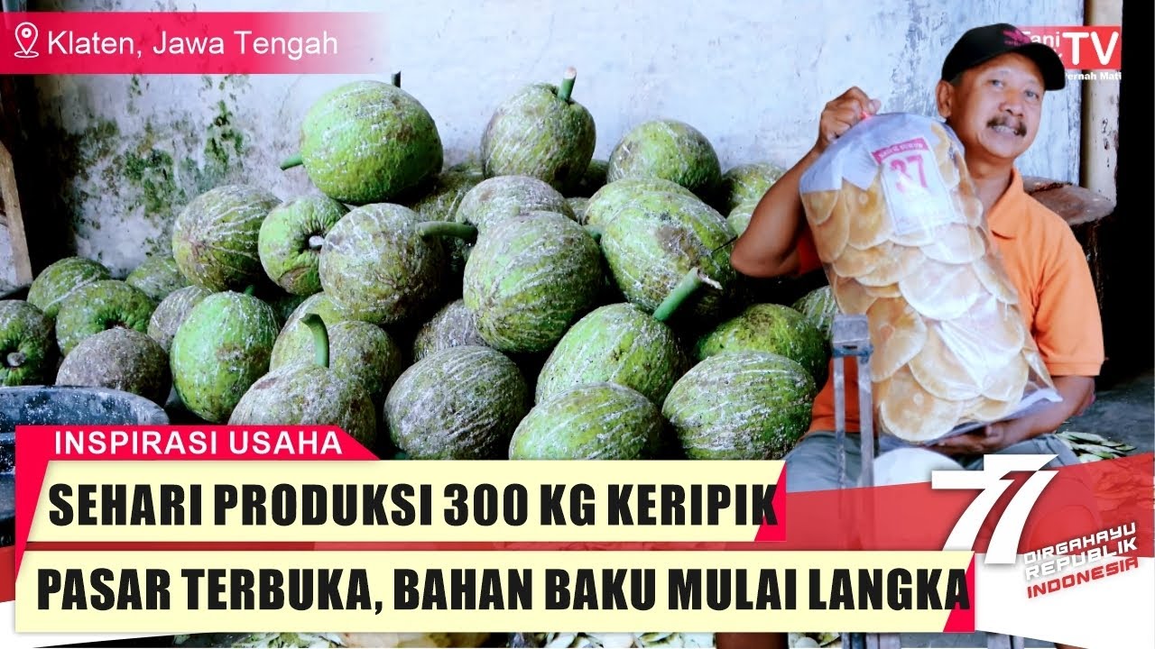 Suka Duka 26 Tahun Menjadi Produsen Keripik Sukun