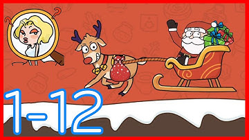Brain Find Merry Christmas All Level 1 2 3 4 5 6 7 8 9 10 11 12 Solution or Walkthrough