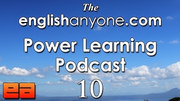 The Power Learning Podcast - 10 - Building Your English Fluency And Speaking Confidence Suit
