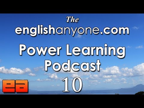 The Power Learning Podcast - 10 - Building Your English Fluency And Speaking Confidence Suit