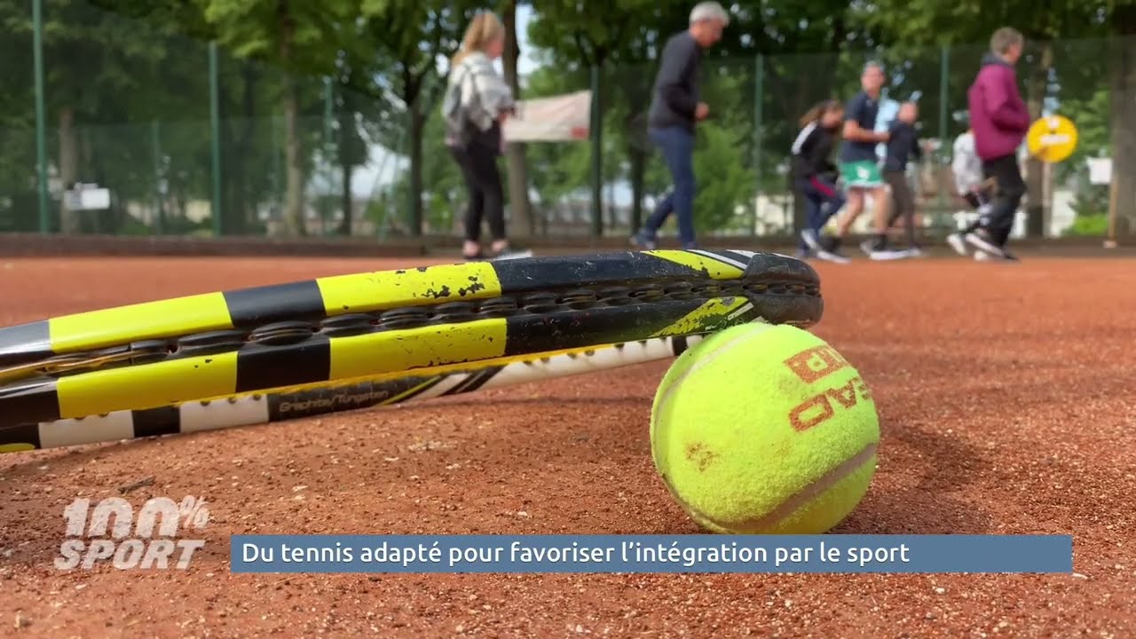 Du tennis adapté pour favoriser l'intégration par le sport