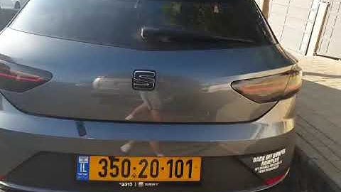 Seat Leon 5F semi-dynamic indicators