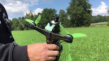 New Props and Cleanup after Crash from 40m (TBS Vendetta Race Drone) #TeamTotalNoobs