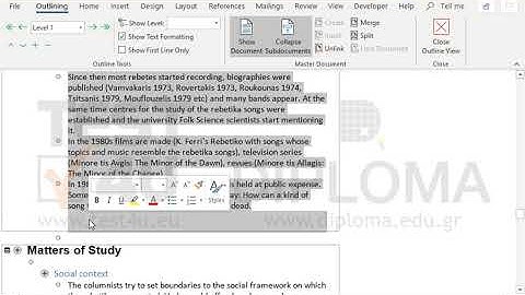 Merge the two first subdocuments.