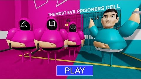 BARRY SQUID GAME 2 PRISON RUN (Obby) #roblox #viralvideo