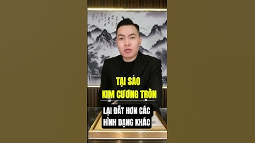 Tại sao Kim Cương tròn lại đắt hơn các hình dạng khác? #kimcuong #diamond #kimcuongtron #jewelry