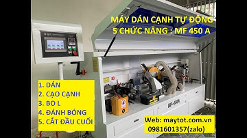 Máy dán cạnh tự động 5 chức năng MF450A ( Hướng dẫn sử dụng + lắp đặt) : LH-0981601357