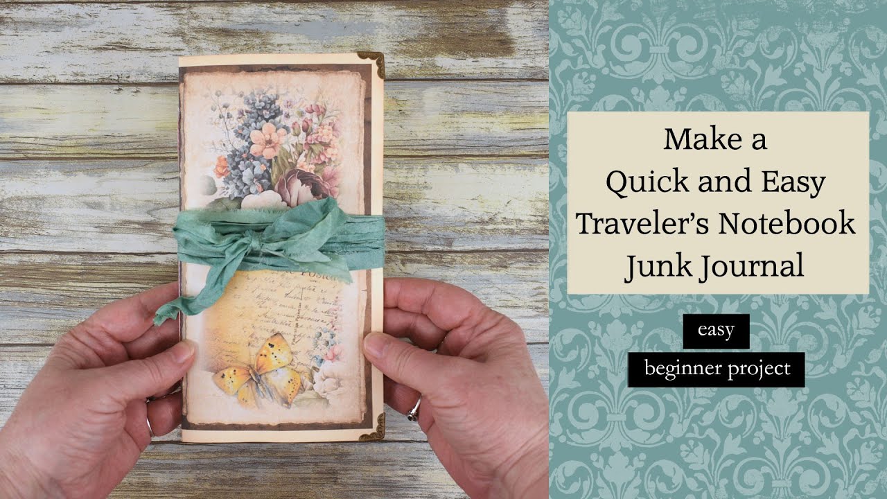 Junk journaling for beginners 🌟 Page ideas, upcycling papers
