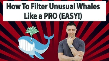 How To Setup Unusual Whales Filters For Winning Trades
