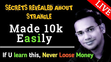 learn option selling live | best intraday option trading strategy | live intraday trading