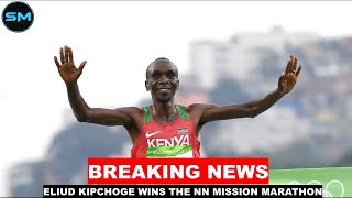 BREAKING NEWS: Eliud Kipchoge Wins NN Mission Marathon 2021