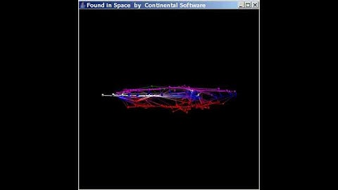 Found-in-Space Generating a Shape for a Semantic Network