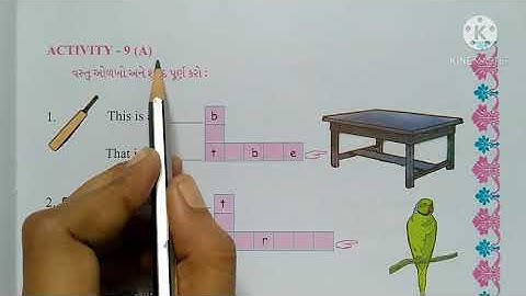 std 5 English unit 2 Activity 9(A,B),10by Ankita patel